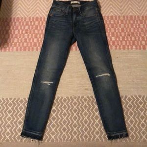 Madewell High-Rise skinny jeans